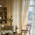 Dekorasi Ruang Tamu Fringe Streamer Crepe Curtain Sheers